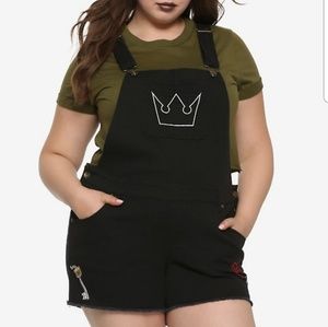 Kingdom Hearts Overall Shorts